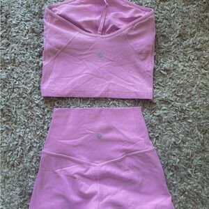 Lululemon Athletica Pink Set